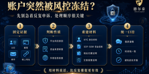 账户突然被风控冻结、资产提不出来？先别急着反复申诉，处理顺序很关键
